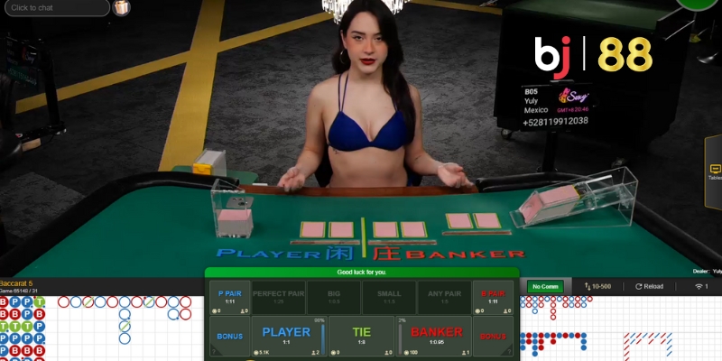 Lợi ích khi trải nghiệm baccarat trực tuyến tại BJ88
